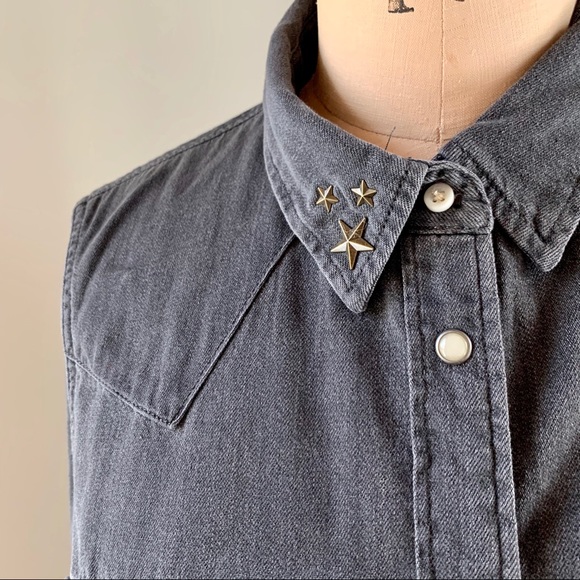 ❌SOLD❌Levi's Western Snap Button Down Shirt - Picture 6 of 8
